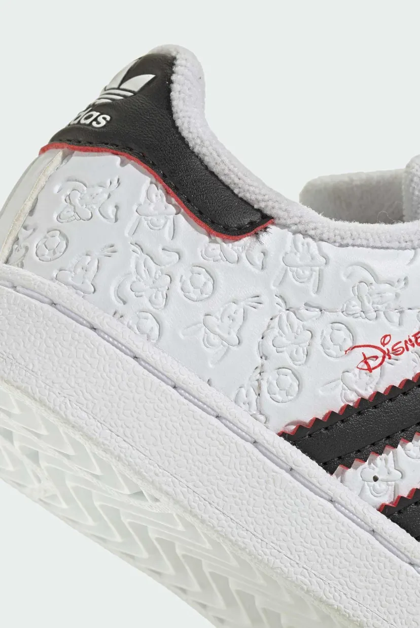 Дитячі білі снікерси ADIDAS DISNEY SUPERSTAR II COMFORT CLOSURE 9