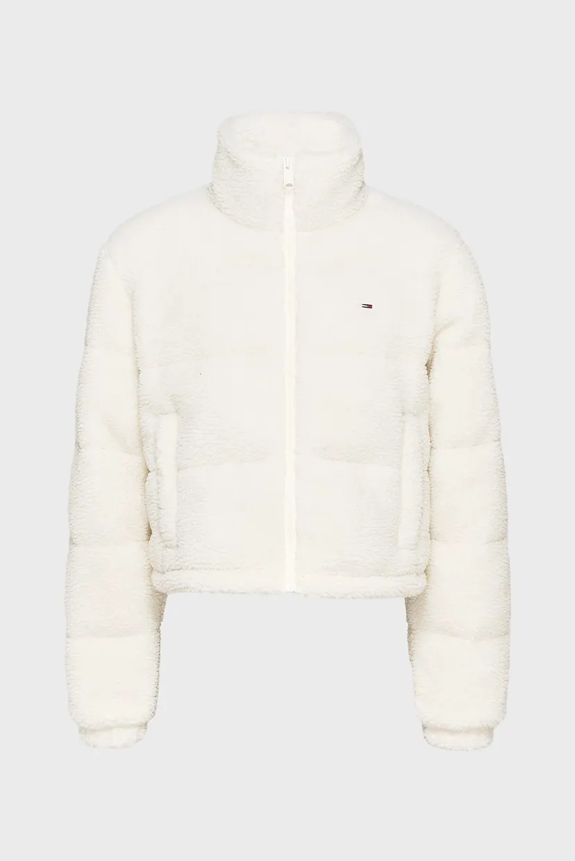 Жіноча біла куртка TJW CRP TEDDY ESSENTIAL PUFFER 5