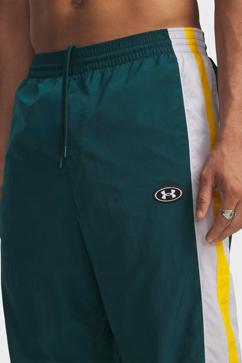 Мужские зеленые спортивные брюки UA Icon Wvn Track Jogger 4