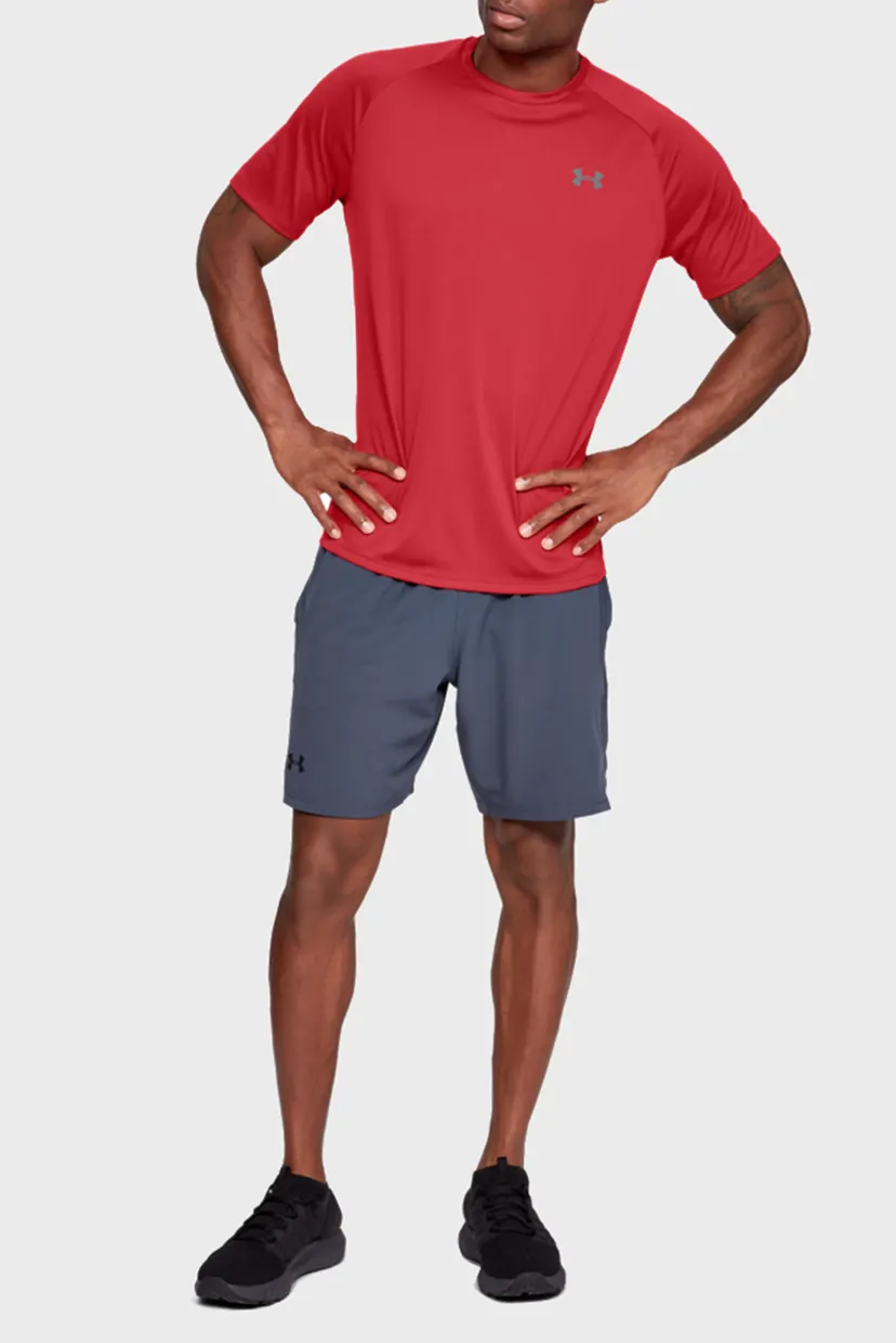 Чоловіча червона футболка UA Tech 2.0 SS Tee-RED 3