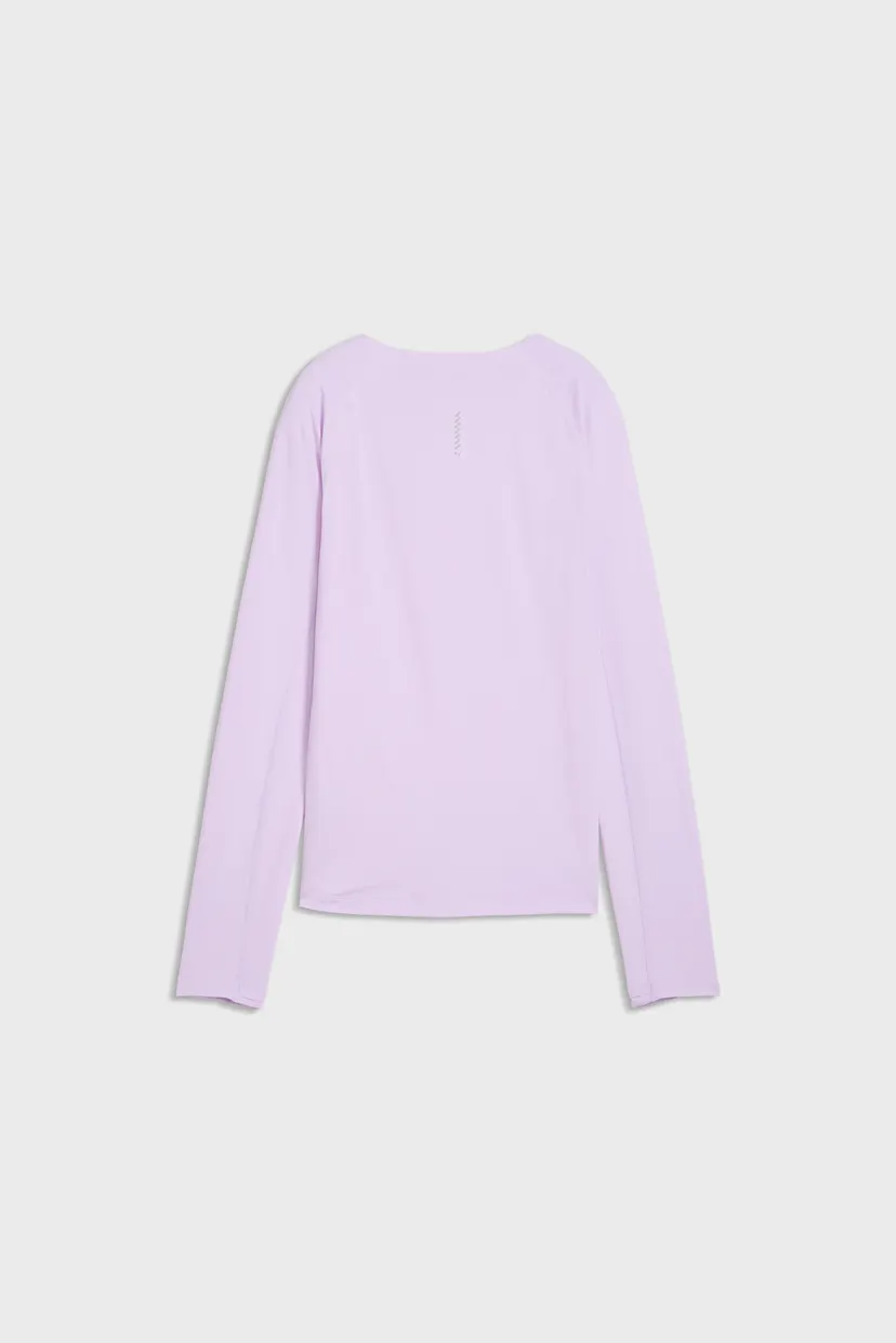 Женский сиреневый лонгслив RUN CLOUDSPUN Running Top Women 5