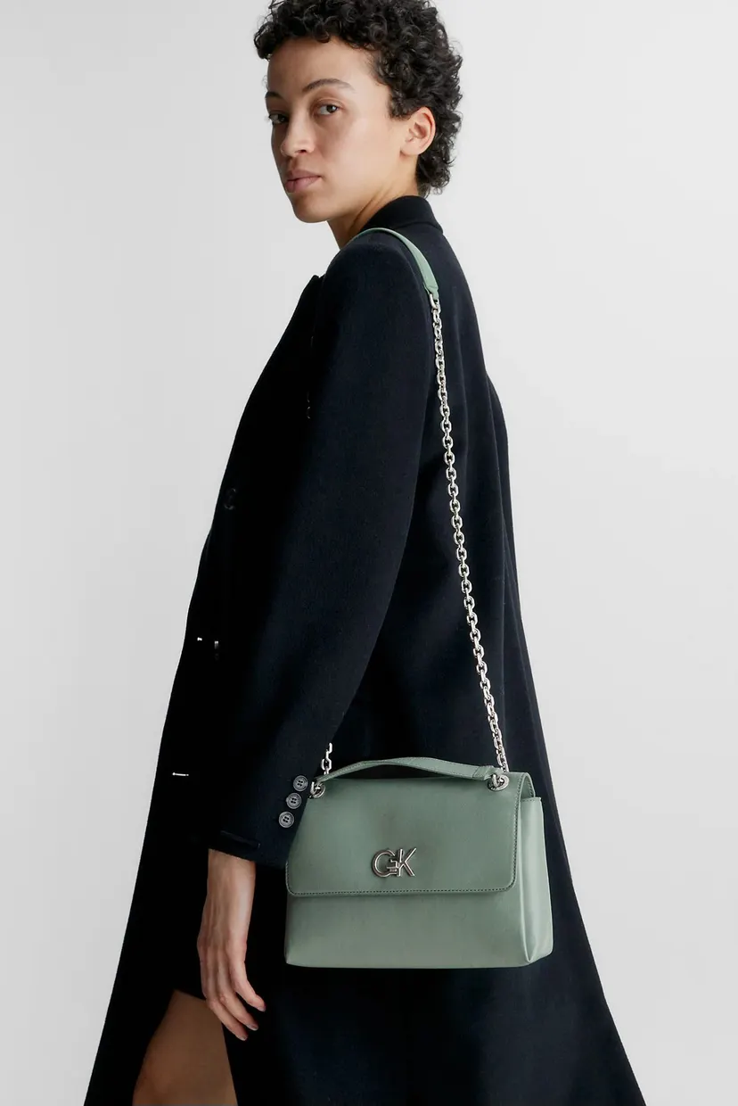 Женская зеленая сумка RE-LOCK EW CONV CROSSBODY 7