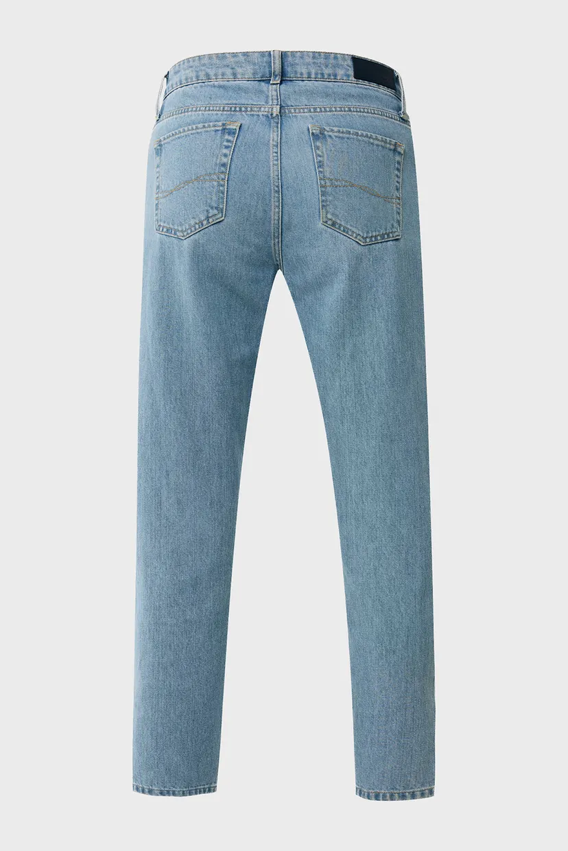 Женские голубые джинсы 90'S Straight denim pants 6