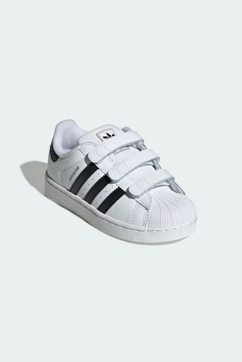 Детские белые сникерсы Superstar II Comfort Closure Kids 4