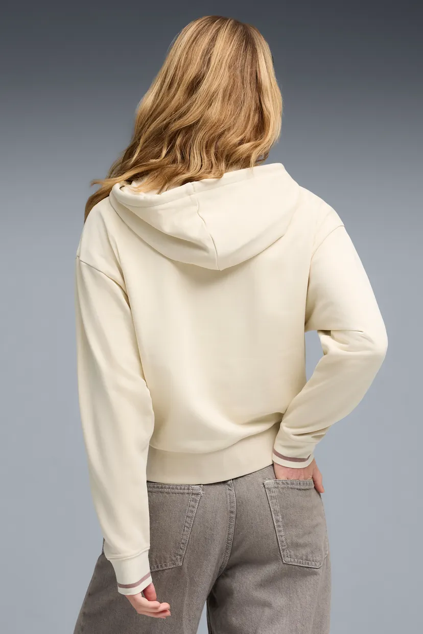 Жіноче бежеве худі PUMA Class Full-Zip Hoodie Women 3