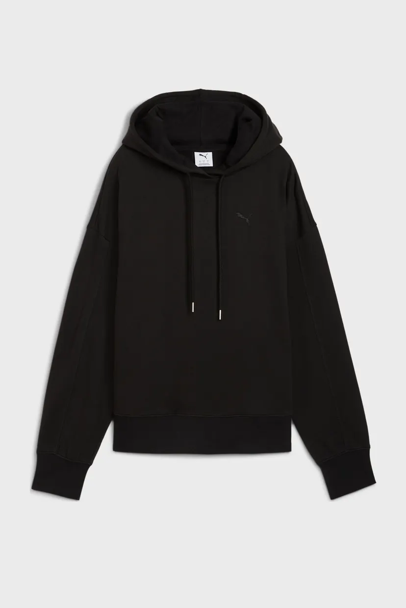 Женское черное худи HER Oversized Hoodie Women 4