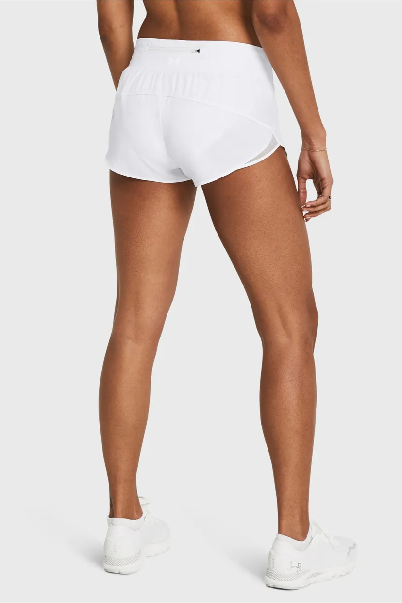 Жіночі білі шорти UA Launch Pro 2'' Shorts 3