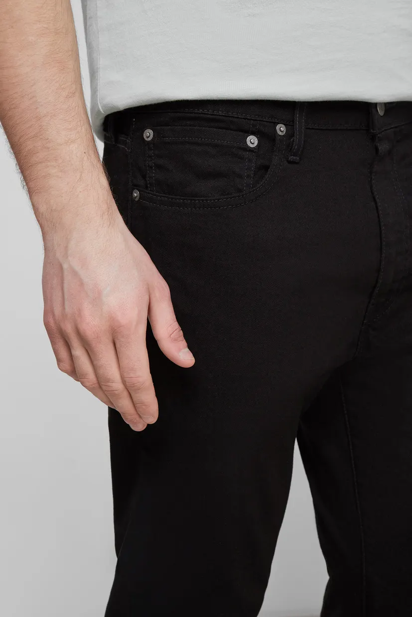 Чоловічі чорні джинси 512® Slim Taper 4