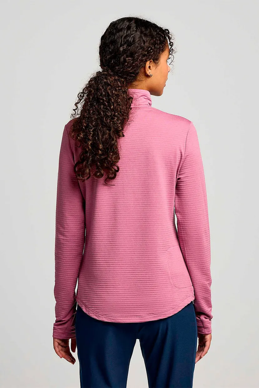 Жіноча рожева спортивна кофта TRIUMPH 3D 1/2 ZIP 3