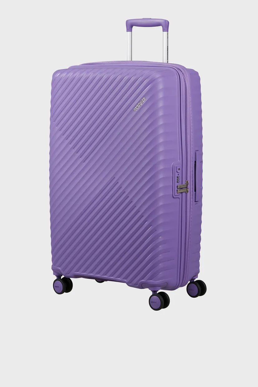 Фиолетовый чемодан 68 см DIABLAST PURPLE PULSE 5