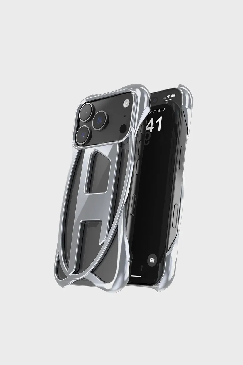 Сріблястий чохол для телефону Caged D Glossy Case FW25 for iPhone 17 Pro 3