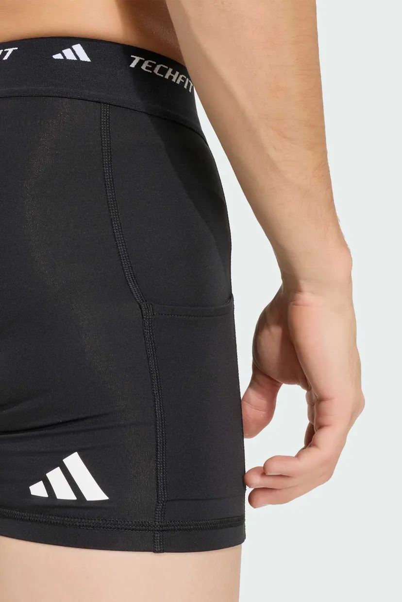 Чоловічі чорні велосипедки TECHFIT HYBRID 5