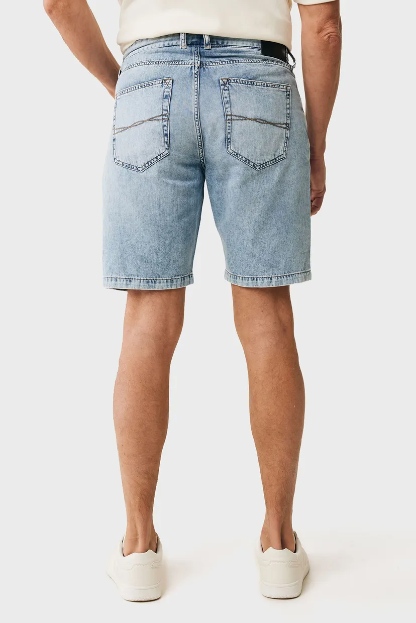 Чоловічі блакитні джинсові шорти STAN Shorts mid waist / regular leg 3