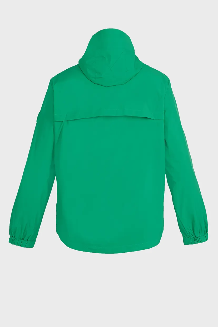 Мужская зеленая ветровка PORTLAND HOODED JACKET 5