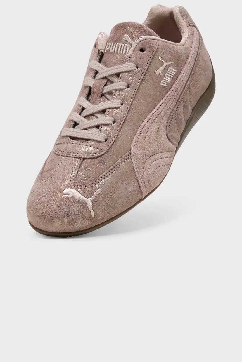Женские пудровые замшевые кроссовки Speedcat Faded Chrome Sneakers Women 5