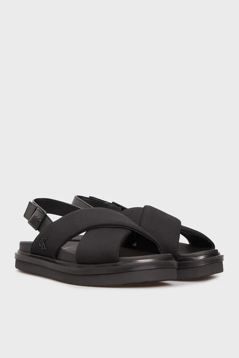 Чоловічі чорні сандалі FLAT MOLDED CRXS SLING SANDAL CV 3