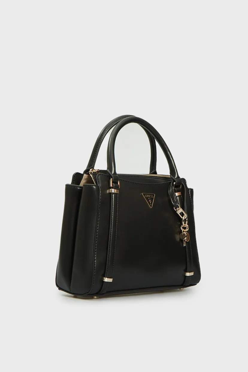 Женская черная сумка DARYNA 2 COMP SATCHEL 3