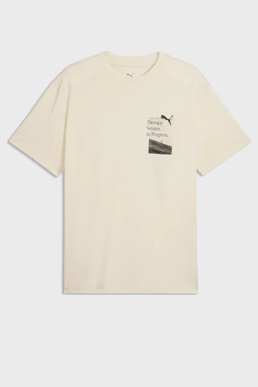 Чоловіча бежева футболка GRAPHICS Tee 4