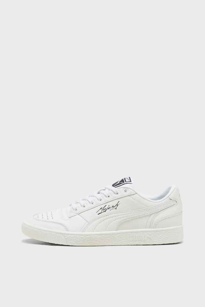 Белые кожаные сникерсы Majesty Sneakers Unisex 4