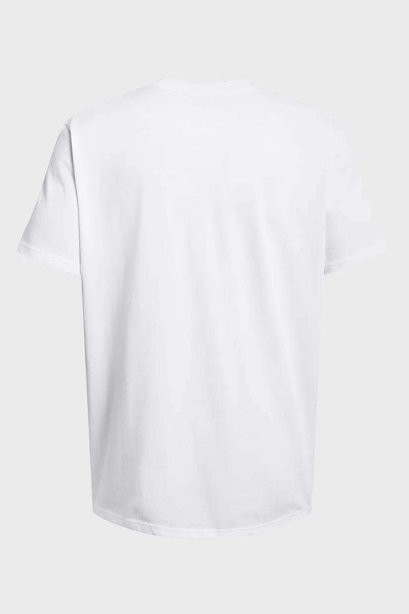 Чоловіча біла футболка UA HW ARMOUR LABEL SS 5