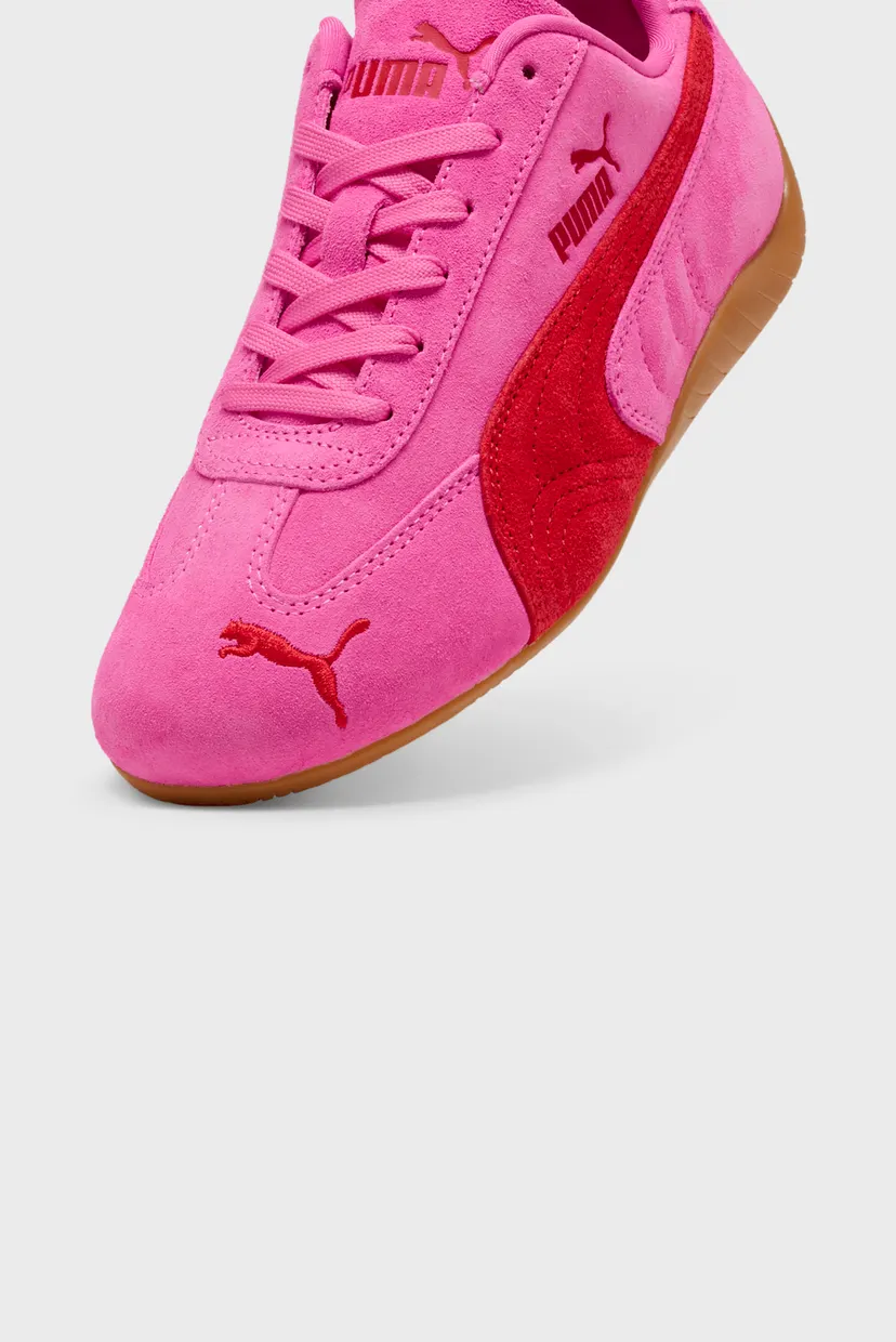 Розовые замшевые кроссовки Speedcat OG Unisex 6