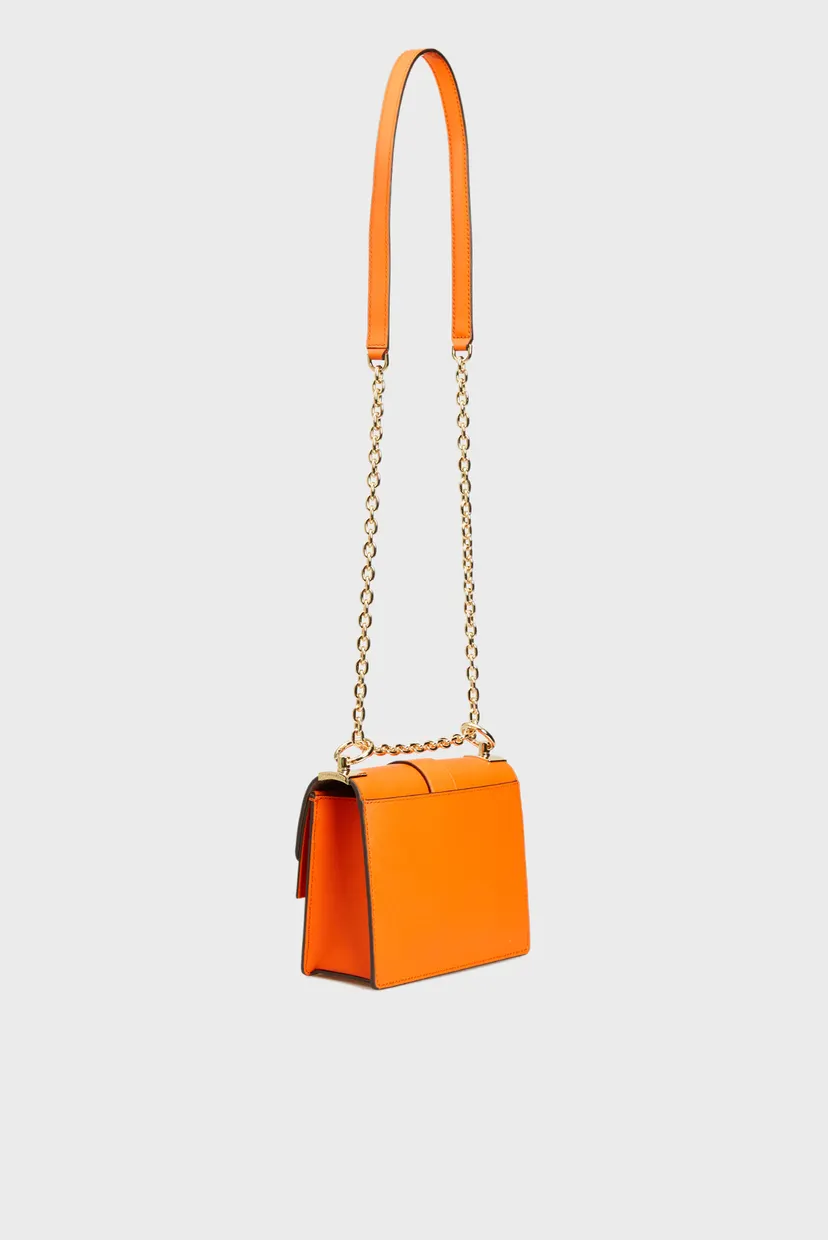 Женская оранжевая кожаная сумка Michael Kors 32S1GGRC0U_846 — MD