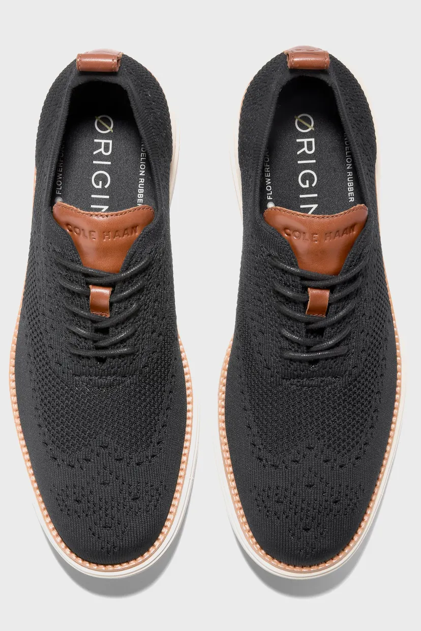 Чоловічі чорні оксфорди ØriginalGrand Remastered Stitchlite™ Oxford 4