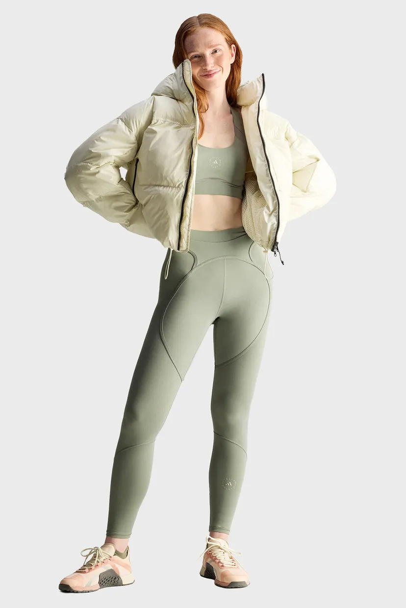 Женская бежевая куртка adidas by Stella McCartney TrueNature Short