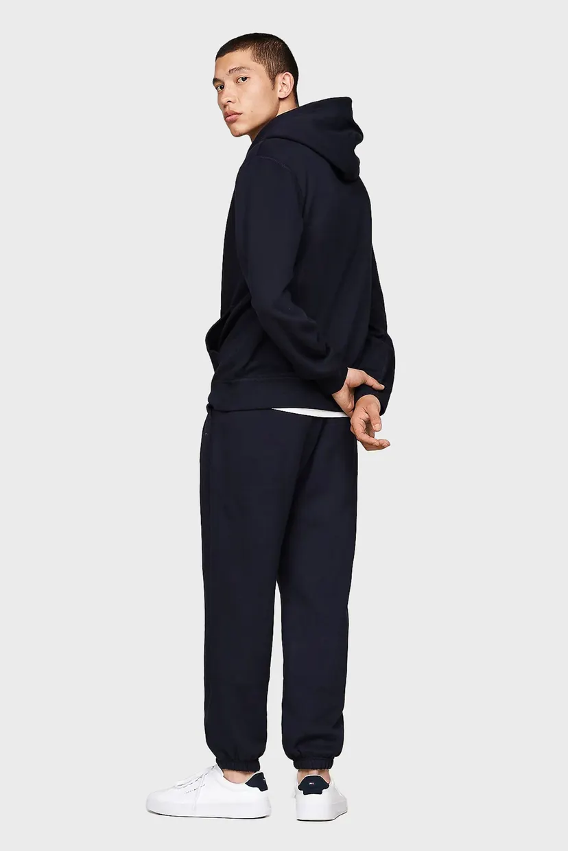 Чоловіче темно-синє худі ESSENTIAL FLEECE ZIP THROUGH 3