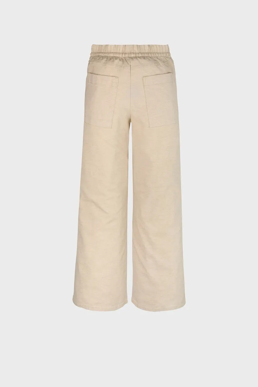 Детские бежевые брюки LINEN BLEND WOVEN PANTS 6