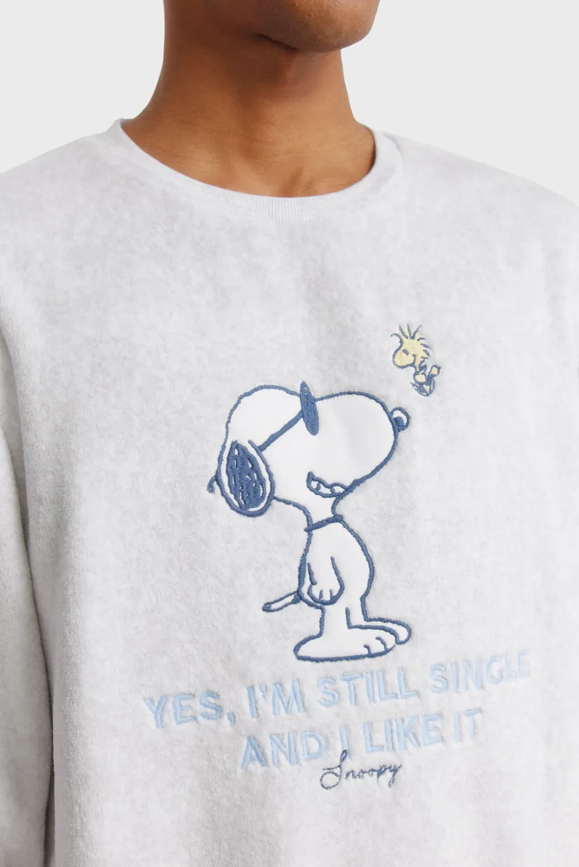 Чоловіча піжама (світшот, брюки) Snoopy 6