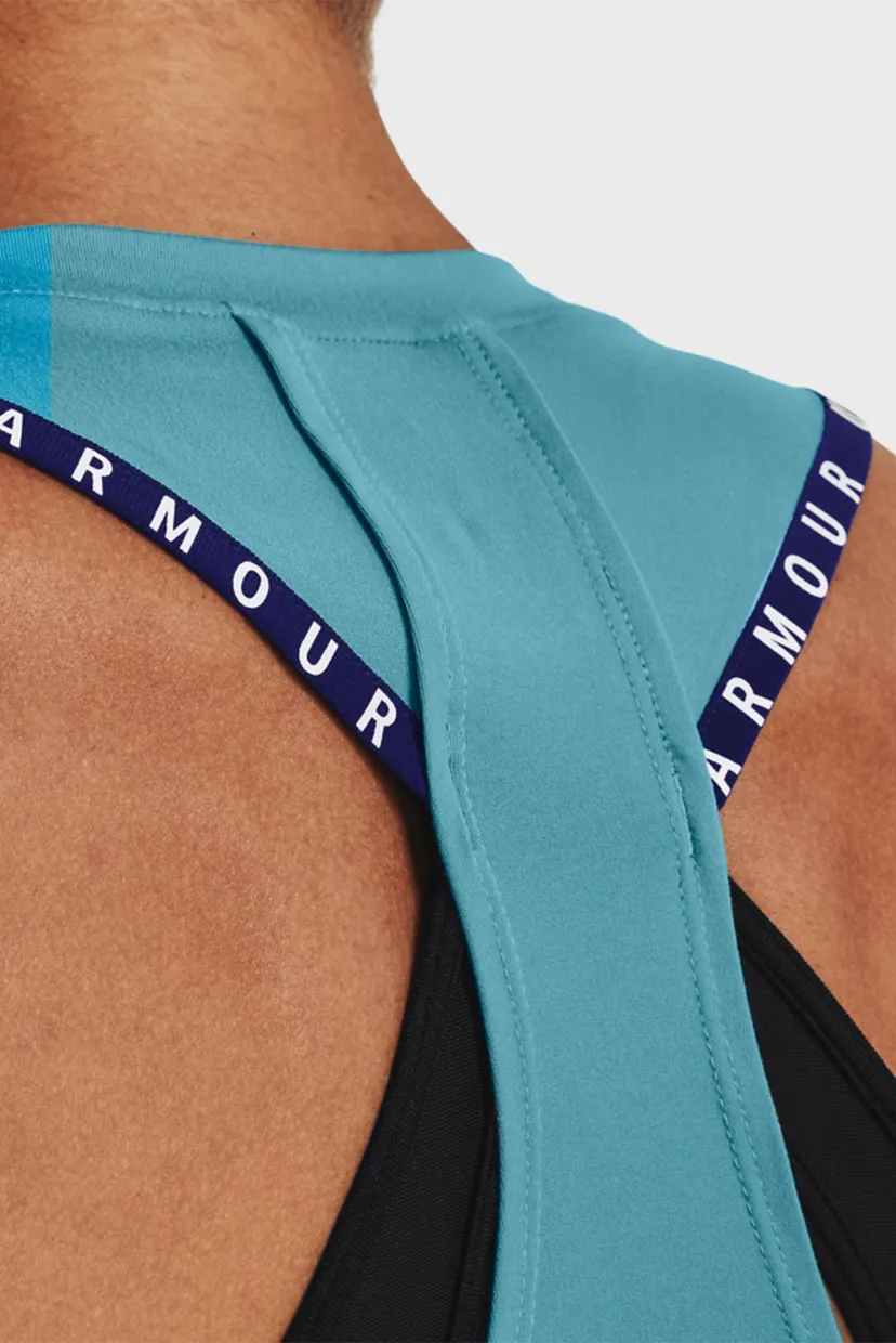 Жіноча синя майка Knockout Novelty Tank 4