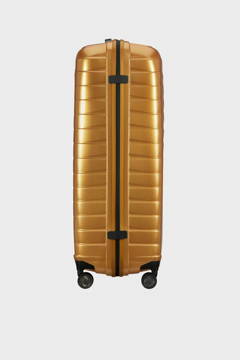 Золотиста валіза 86 см PROXIS GOLDEN YELLOW 3