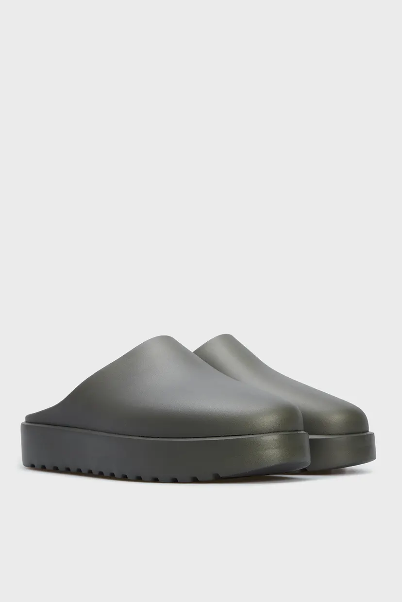 Чоловічі оливкові клоги MULE SLIPPER 3