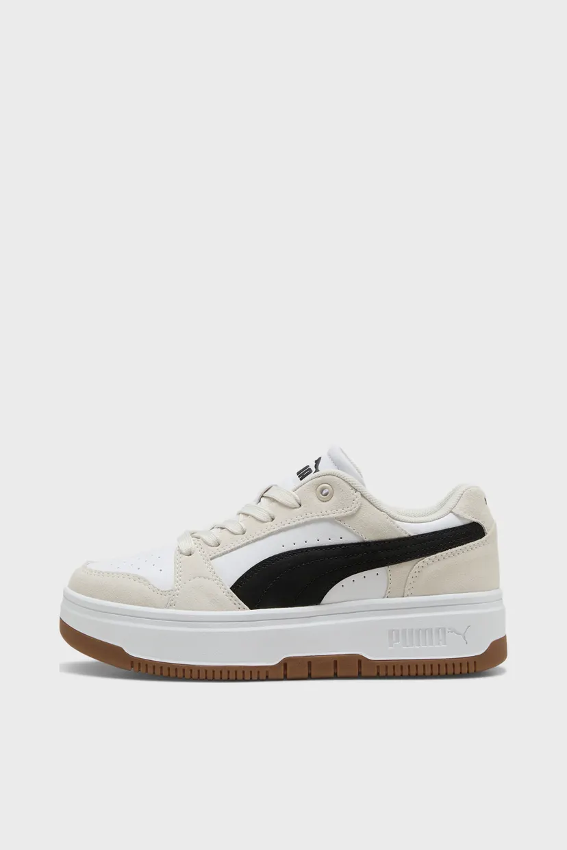 Женские белые сникерсы Rebound Femme Low Sneakers Women 3