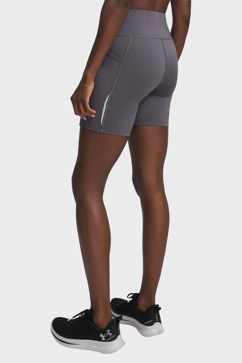 Женские серые велосипедки UA Velociti 6 Fitted Short 3
