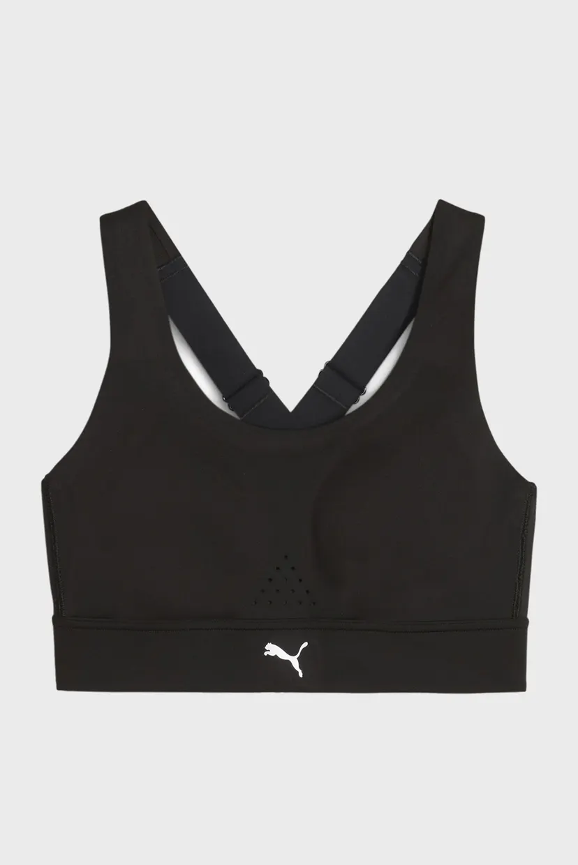 Женский черный топ PWRbreathe RUN BRA 4