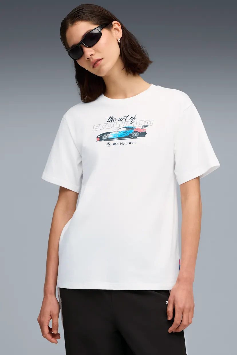 Жіноча біла футболка BMW M Motorsport Tee Women 3