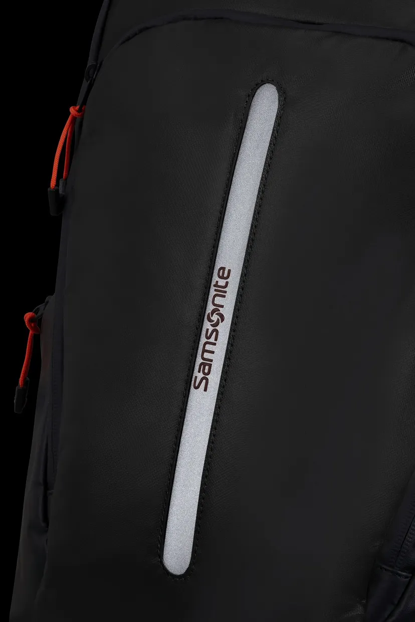 Чорний рюкзак для ноутбука ECODIVER BLACK 8