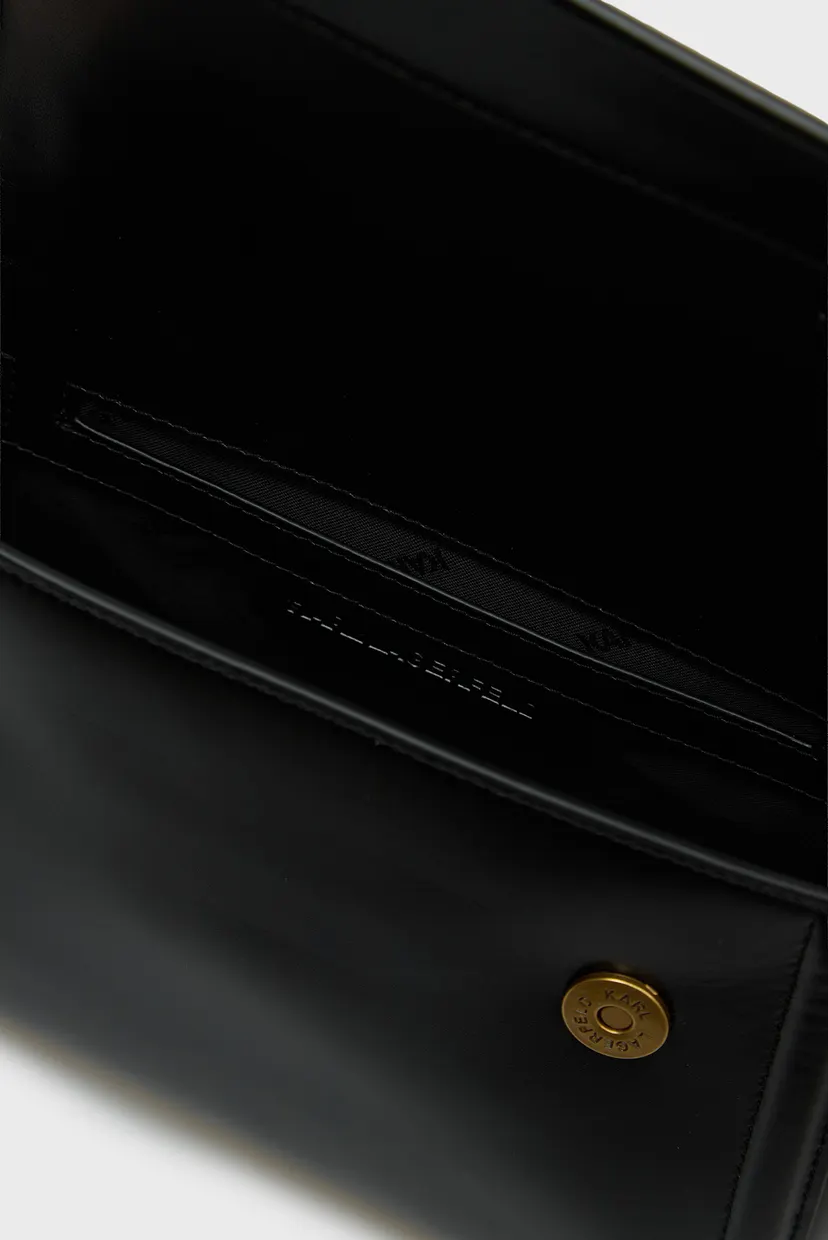 Женская черная кожаная сумка AUTOGRAPH SM TOP HANDLE 5