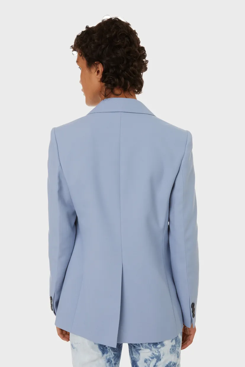 Женский голубой жакет ESSENTIAL TAILORED 3