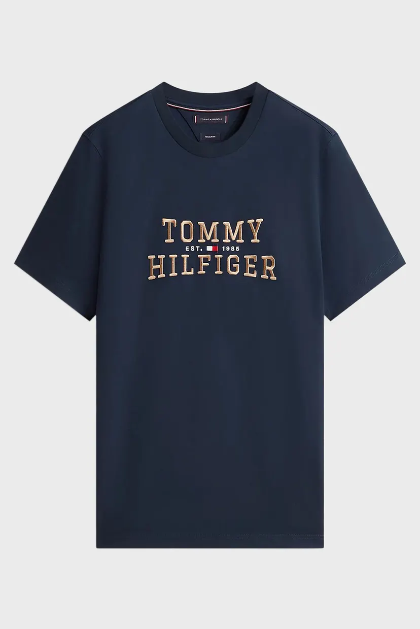 Мужская темно-синяя футболка ICON INTERLOCK TEE 5