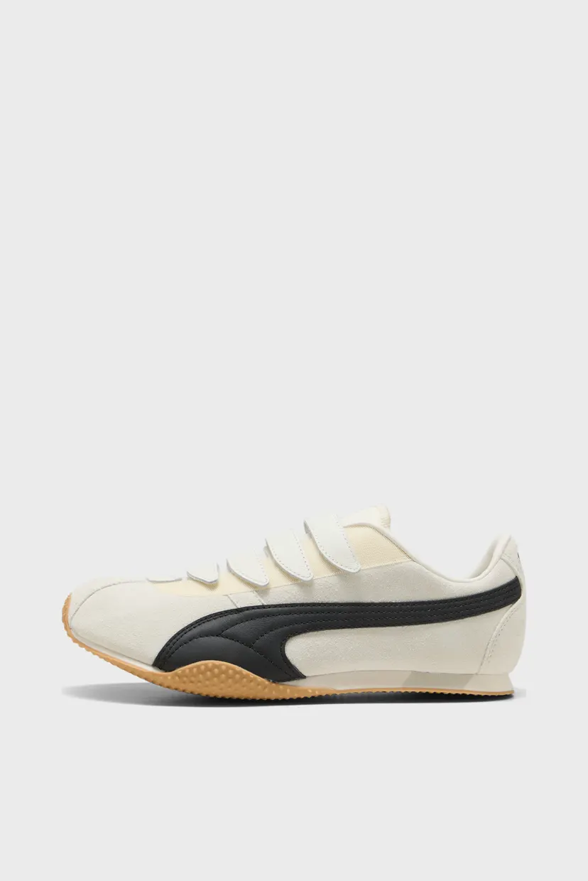 Белые кожаные кроссовки H-Street Strap Sneakers Unisex 5