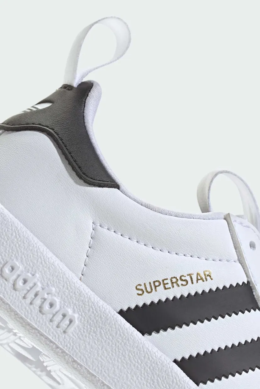 Детские белые сникерсы Adifom Superstar 360 Kids 8