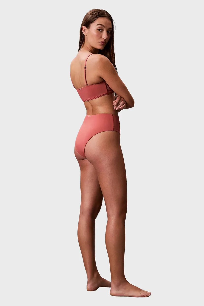 Жіночий кораловий ліф від купальника BANDEAU- RP 3