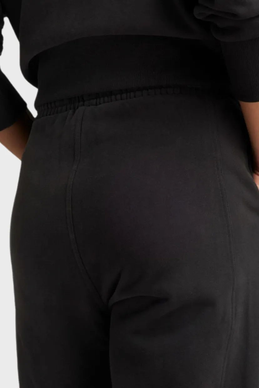 Женские черные спортивные брюки Sporty tapered sw pant wmn 3