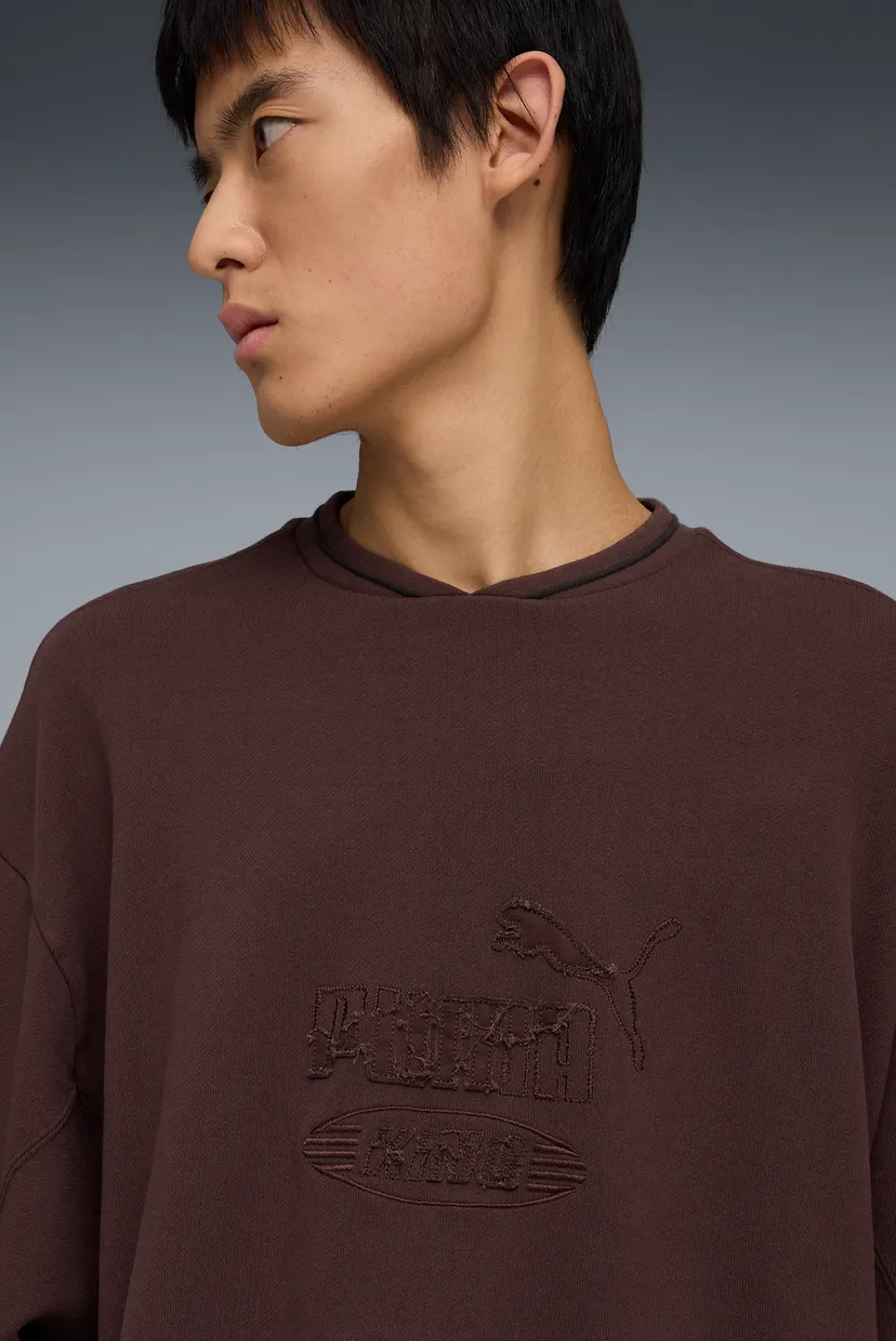 Чоловічий коричневий світшот KING Sportstyle Sweatshirt Men 4
