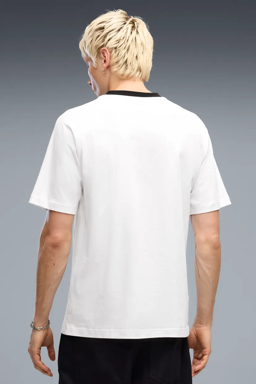 Чоловіча біла футболка PUMA Sport Relaxed Colourblocked Tee Men 3