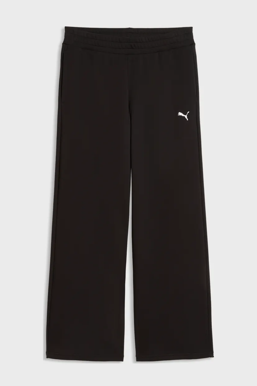 Женские черные спортивные брюки Essentials Wide-Leg Pants Women 4