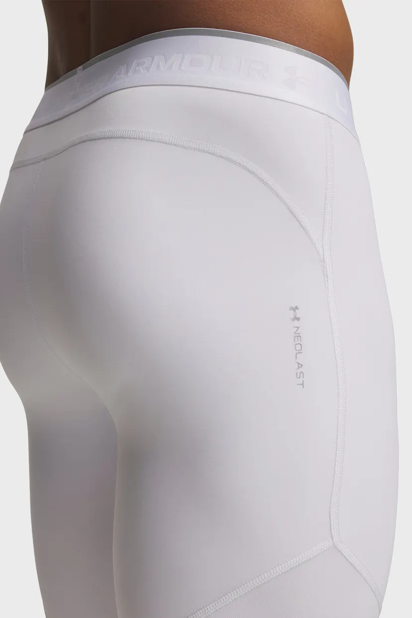Чоловічі білі велосипедки UA HG Elite Long Shorts 4